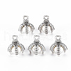 Tibetan Style Alloy Charms PALLOY-S120-249C-RS-1