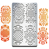 BBQ Daily Theme Custom Stainless Steel Metal Stencils DIY-WH0289-051-1