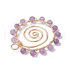 Natural Lapis Lazuli & Amethyst & Green Aventurine & Agate & Rose Quartz & Red Jasper PALLOY-JF02746-5