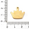 304 Stainless Steel Pendants STAS-I334-14G-3