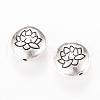 Tibetan Style Alloy Beads TIBEB-Q067-08AS-RS-1