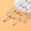 304 Stainless Steel Cable Chain Necklaces NJEW-JN03629-2