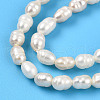 Natural Cultured Freshwater Pearl Beads Strands PEAR-N012-03S-4