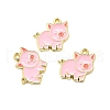 Zinc Alloy Enamel Pendants FIND-Z080-01G-02-1