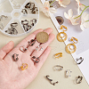 36Pcs Brass Clip-on Earring Findings KK-PH0021-01M-3