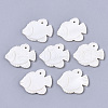 Natural Freshwater Shell Pendants SHEL-R048-05-1