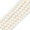 Round Shell Pearl Beads Strands BSHE-XCP0001-40A-2