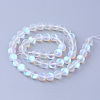 Synthetic Moonstone Beads Strands X-G-R375-12mm-A13-2