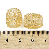 Transparent Resin European Jelly Colored Beads RESI-B025-01A-02-3