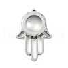 304 Stainless Stee Locket Pendants STAS-S132-11P-02-1