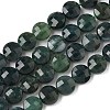 Natural Moss Agate Beads Strands G-C179-A53-03-2