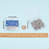 SUNNYCLUE 56pcs 7 style Tibetan Style Alloy Turtle/Tortoise Links Connectors & Pendants TIBEP-SC0001-99-7