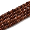 Natural Purple Aventurine Beads Strands G-S366-132-2
