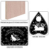 Printed Wood Pendulum Dowsing Divination Board Set DJEW-WH0324-060-3