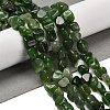 Dyed Natural White Jade Beads Strands G-P497-01E-49-2