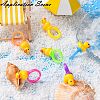 Cuff Colorful Acrylic Ring Components SACR-R740-M-3