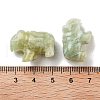 Natural New Jade Carved Figurines DJEW-L023-F10-3