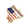 Independence Day Alloy Enamel Pendants ENAM-V001-04A-G-2