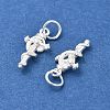 925 Sterling Silver Pendants STER-D302-11S-2