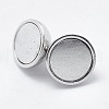 Anti-Tarnish Rhodium Plated 925 Sterling Silver Magnetic Clasps STER-F037-098P-8mm-3