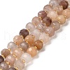 Natural Strawberry Quartz Beads Strands G-P508-A16-01-1