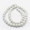 Natural Lava Rock Beads Strands X-G-F531-10mm-G17-1