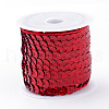 Eco-Friendly Plastic Paillette Beads PVC-Q092-6mm-P50103-1