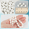  1 Strand Polished Shell Pearl Beads Strands BSHE-NB0001-32-4