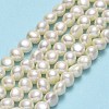 Natural Cultured Freshwater Pearl Beads Strands PEAR-A005-07A-01-2