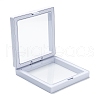 Square Transparent PE Thin Film Suspension Jewelry Display Box CON-D009-01A-05-3