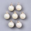 Acrylic Imitation Pearl Pendants OACR-N010-020D-01-2