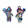 Rainbow Color Alloy Pendants PALLOY-S180-070-RS-2