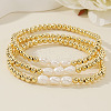 3 Pieces Freshwater Pearl Bracelet Sets EH2658-1