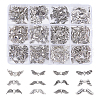 DICOSMETIC 180Pcs 12 Styles Tibetan Style Alloy Beads FIND-DC0005-23-1