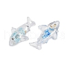 Transparent Luminous Acrylic Pendants TACR-Z002-04-3