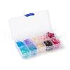 300Pcs Transparent Spray Painted Glass Charms GLAA-LS0001-02-7