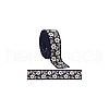FINGERINSPIRE 10 Yards Ethnic Style Embroidery Polyester Ribbons OCOR-FG0002-24C-7