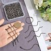 SOFPLATE 100Pcs Steel Ball Chains for Price Tag Chains FIND-SP0002-58B-3
