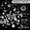 Beebeecraft 100Pcs 5 Styles Diamond Shape Grade AAA Cubic Zirconia Cabochons ZIRC-BBC0002-98-5