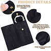 Beebeecraft 3 Sets Rectangle Velvet Single Watch Storage Bags ABAG-BBC0001-12C-6