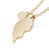 BFF/Best Friends Forever Alloy Pendant Necklaces X-NJEW-K124-02C-G-4