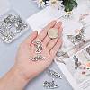 SUNNYCLUE 12Pcs 6 Styles Tibetan Style Alloy Beads TIBEB-SC0001-10AS-3