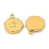 Ion Plating(IP) 304 Stainless Steel Pendants STAS-A099-07G-2