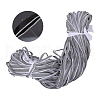 Reflective Cotton Ribbons SRIB-WH0011-283-7