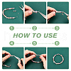 SUPERFINDINGS 12Pcs 2 Colors Brass Micro Pave Clear Cubic Zirconia Fold Over Clasps KK-FH0007-73-4