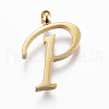 304 Stainless Steel Pendants STAS-F129-P-G-1
