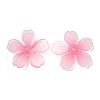 Epoxy Resin Flower Bead Cap CRES-Z002-04-1