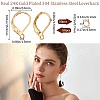 CREATCABIN 50Pcs 304 Stainless Steel Leverback Earring Findings DIY-CN0002-51-2