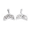 Alloy Rhinestone Pendants ALRI-C008-17P-1