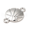 Rack Plating Alloy Connector Charms PALLOY-K256-24P-3